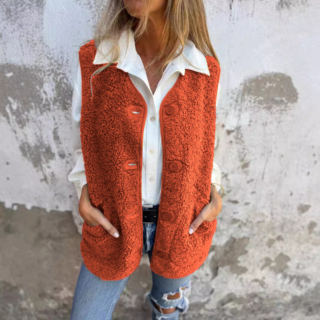 Elga | Women's Cozy Fleece Vest