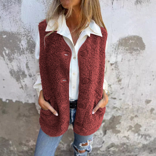 Elga | Women's Cozy Fleece Vest