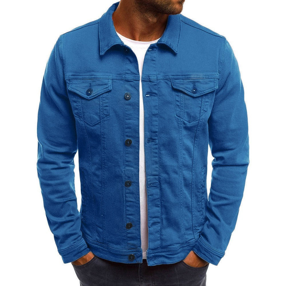 Santiago | Men's Slim Fit Lightweight Denim Jacket